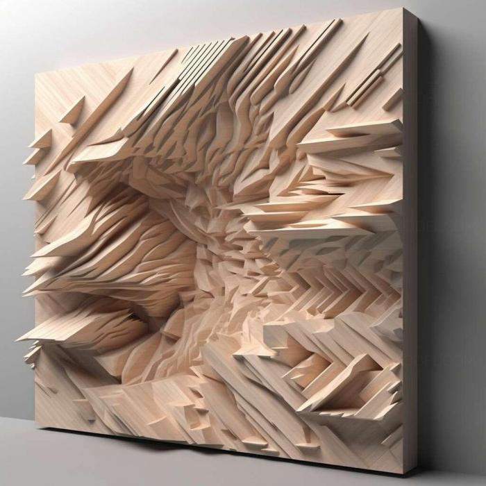 نموذج ثلاثي الأبعاد لآلة CNC 3D Art 